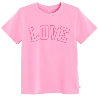 Cool Club, T-shirt dziewczęcy, różowy