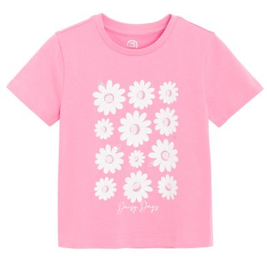 Cool Club, T-shirt dziewczęcy, różowy