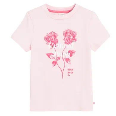 Cool Club, T-shirt dziewczęcy, różowy