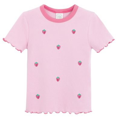 Cool Club, T-shirt dziewczęcy, różowy