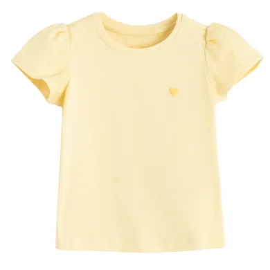 Cool Club, T-shirt dziewczęcy, żółty
