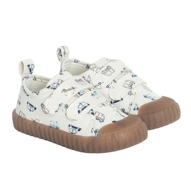 Cool Club, Trampki chłopięce, beżowe, Zdrowa Stopa, podeszwa Barefoot