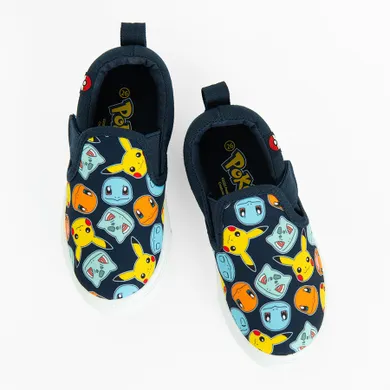 Cool Club, Trampki chłopięce, slip on, granatowe, Pokemon