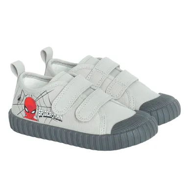 Cool Club, Trampki chłopięce, szare, Zdrowa Stopa, podeszwa Barefoot, Spider-Man