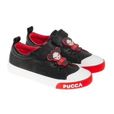 Cool Club, Trampki dziewczęce, czarne, Pucca