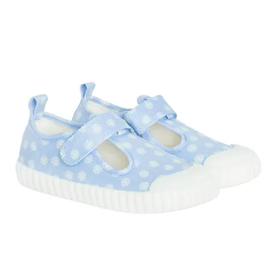 Cool Club, Trampki dziewczęce, niebieskie, Zdrowa Stopa, podeszwa Barefoot