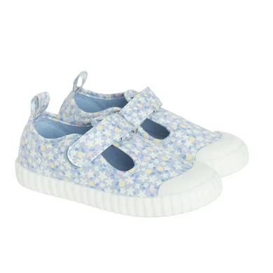 Cool Club, Trampki dziewczęce, niebieskie, Zdrowa Stopa, podeszwa Barefoot