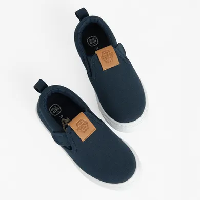 Cool Club, Trampki slip on chłopięce, granatowe