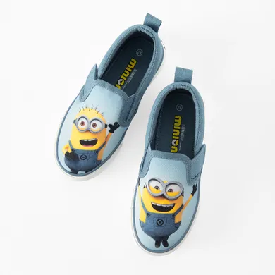 Cool Club, Trampki slip on chłopięce, niebieskie, Minionki