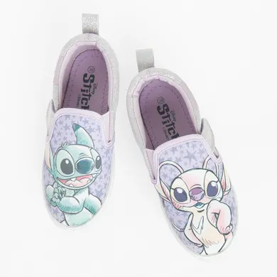 Cool Club, Trampki slip on dziewczęce, fioletowe, Lilo i Stitch