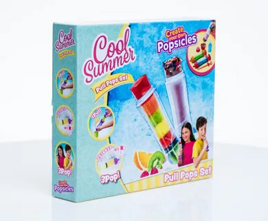 Cool Summer, Pull Pops, zestaw podstawowy do tworzenia deserów lodowych