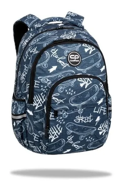 CoolPack, Basic Plus, plecak szkolny, 2-komorowy, Street Life, rozmiar L