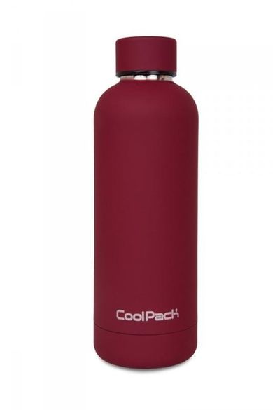 CoolPack, Bonet, butelka termiczna, burgund, 500 ml