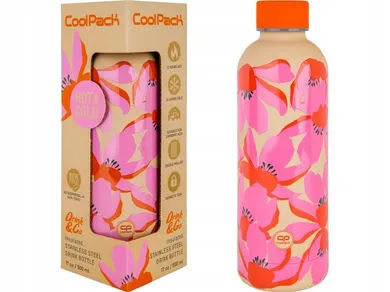 Coolpack, Bonet, butelka termiczna, Flores Rosa, 500 ml