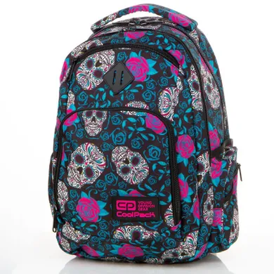 CoolPack, Break Usb, plecak szkolny, Sculls & Roses