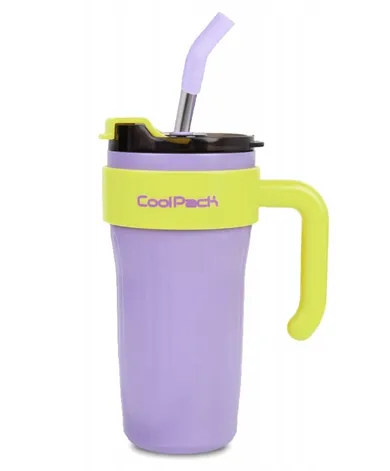 CoolPack, Coffee Mug Jumbo, kubek termiczny, Lila Lemon, 860 ml