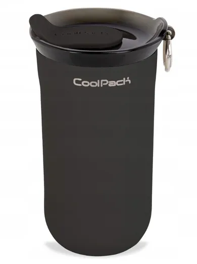 CoolPack, Coffee Mug Tom, kubek termiczny, Black, 350 ml