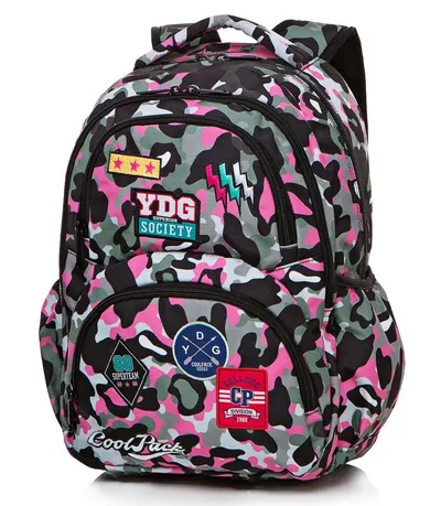 CoolPack, Dart, plecak szkolny, Camo Pink