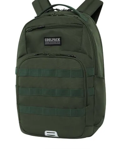 CoolPack, Discovery, plecak miejski, 2-komorowy, Army Green