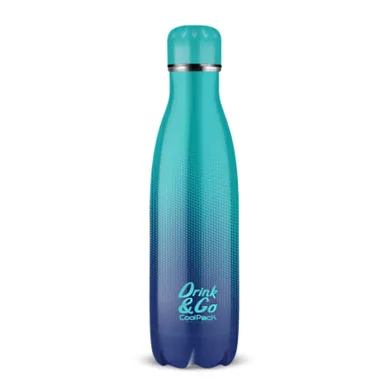 CoolPack, Drink&Go, butelka termiczna, Gradient Ocean, 500 ml