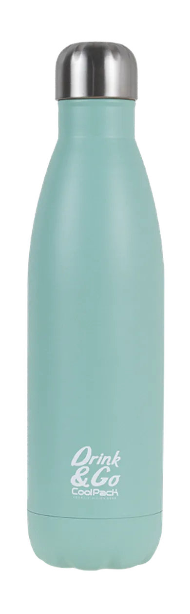 CoolPack, Drink&Go, butelka termiczna, Pastel Powder Green, 500 ml