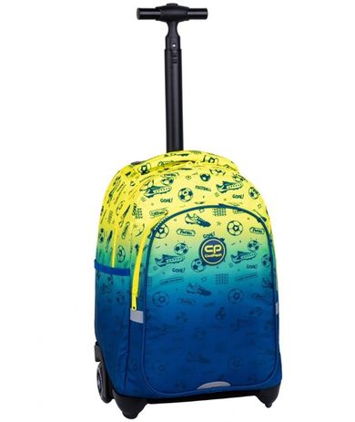 CoolPack, Jack, plecak szkolny, 2-komorowy, na kółkach, Football