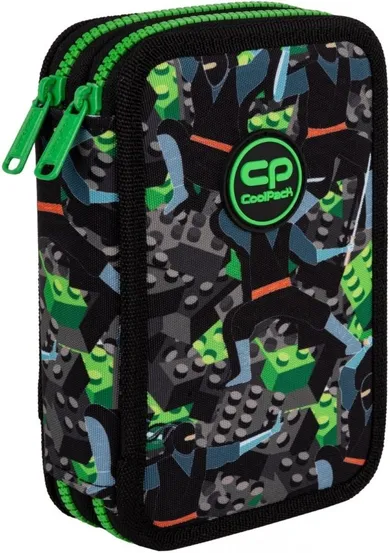 CoolPack, Jumper 2, piórnik rozkładany, podwójny, z wyposażeniem, Kids From The Block