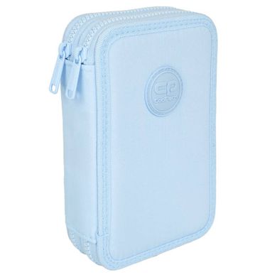 CoolPack, Jumper 2, piórnik rozkładany, podwójny, z wyposażeniem, Pastel Powder Blue