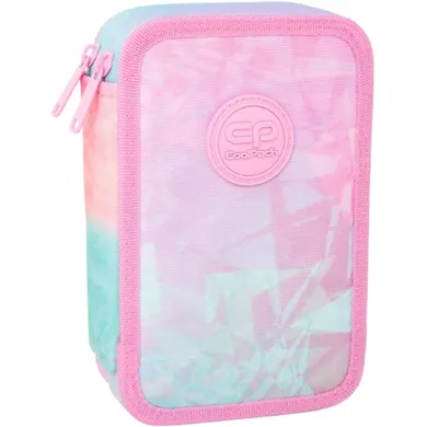 CoolPack, Jumper 2, piórnik rozkładany, podwójny, z wyposażeniem, Tie Dye