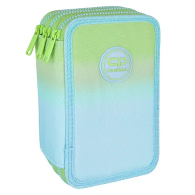 CoolPack, Jumper 3, piórnik rozkładany, potrójny, z wyposażeniem, Gradient Mojito