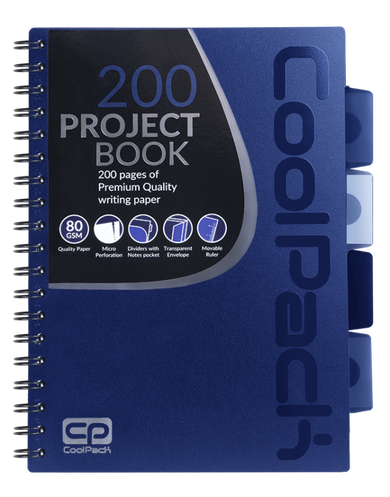 CoolPack, kołobrulion B5, ciemnoniebieski, 1 szt.