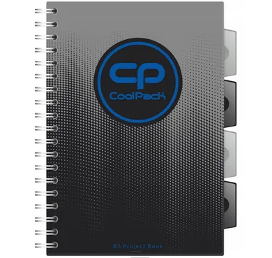 CoolPack, kołobrulion B5, Grey, 1 szt.