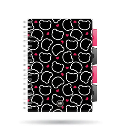 CoolPack, kołozeszyt A5, 100 kartek, kratka, Bear, 1 szt.