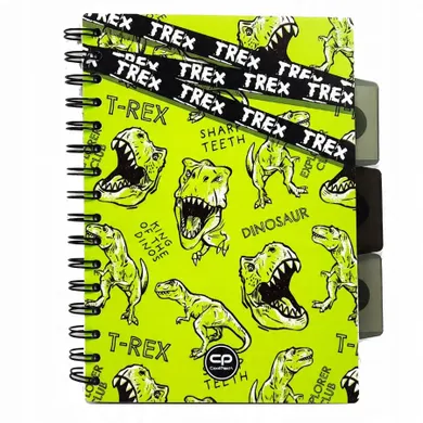 CoolPack, kołozeszyt A5, 100 kartek, kratka, Dino Adventure, 1 szt.