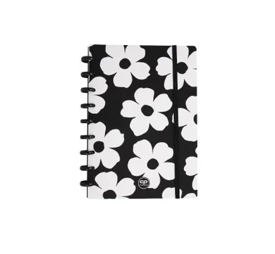 CoolPack, kołozeszyt z gumką B5, 100 kartek, flores jasmine, 1 szt.