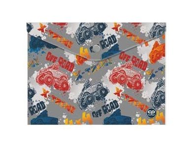 CoolPack, koperta na dokumenty na zatrzask, A4, Offroad, 1 szt.