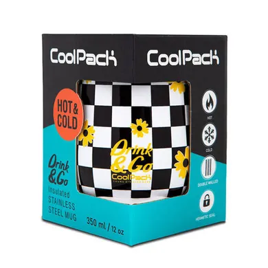 CoolPack, kubek termiczny, Chess Flow, 350 ml