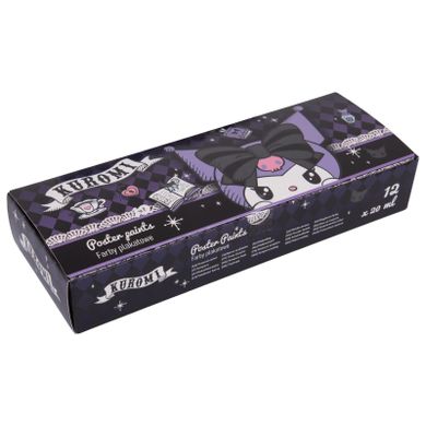 CoolPack, Kuromi, farby plakatowe, 12 x 20 ml