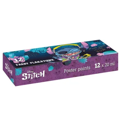 CoolPack, Lilo i Stitch, farby plakatowe, 12-20 ml