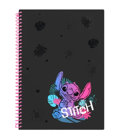 CoolPack, Lilo i Stitch, kołobrulion A4, 100 kartek, kratka, 1 szt.