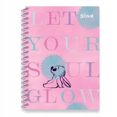 CoolPack, Lilo i Stitch, kołobrulion B5, 100 kartek, kratka, 1 szt.