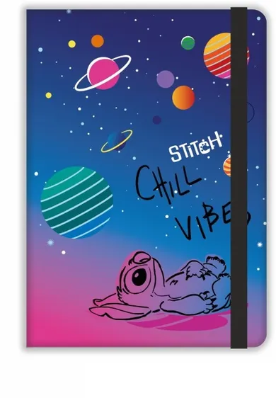 CoolPack, Lilo i Stitch, notes A5, 80 kartek, linia z gumką, 1 szt.