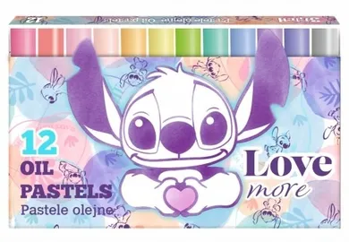 CoolPack, Lilo i Stitch, pastele olejne, 12 kolorów