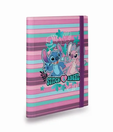 Coolpack, Lilo i Stitch, teczka z gumką, A5, skrzydłowa, 1 szt.