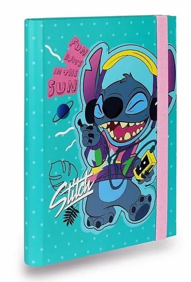 Coolpack, Lilo i Stitch, teczka z gumką, A5, skrzydłowa