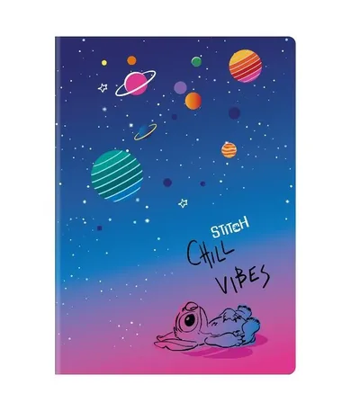 CoolPack, Lilo i Stitch, zeszyt A4, 60 kartek, kratka, black, 1 szt.