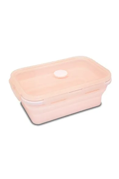 CoolPack, lunchbox silikonowy, Pastel Powder Peach, 800 ml