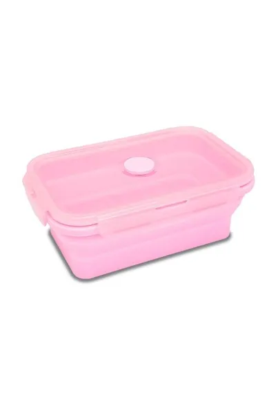 CoolPack, lunchbox silikonowy, Pastel Powder Pink, 800 ml