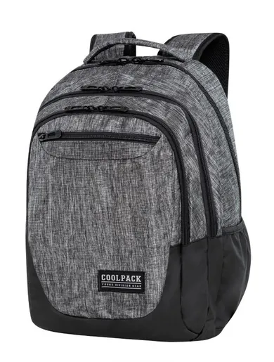 CoolPack, Soul, plecak szkolny, 3-komorowy, Snow Grey