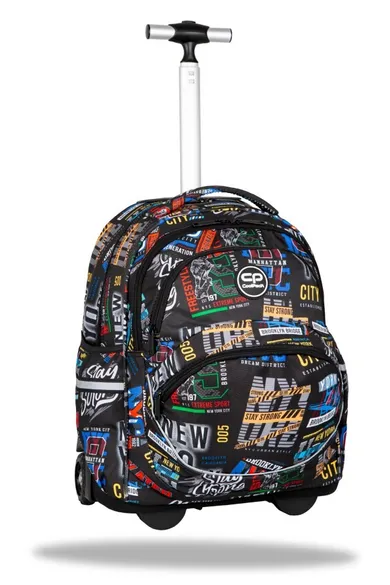 CoolPack, Starr, plecak szkolny, 2-komorowy na kółkach, Big City